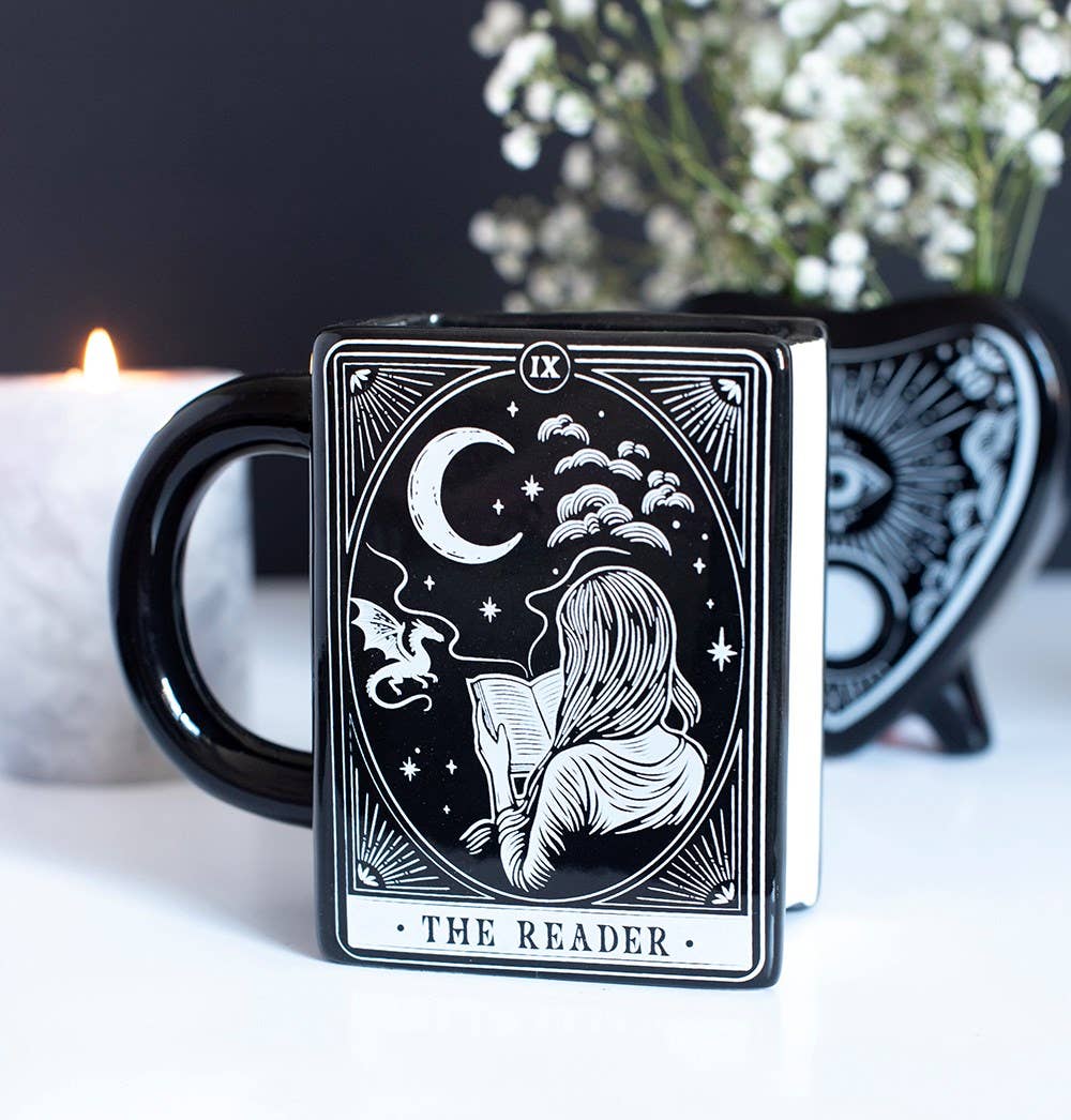 A caneca em forma de livro "O Leitor"