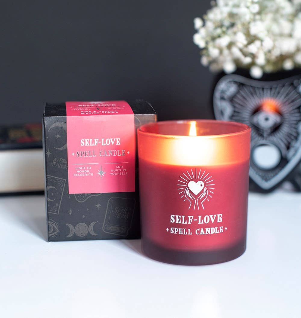 Vela Perfumada Amor Próprio — Rosa e Baunilha