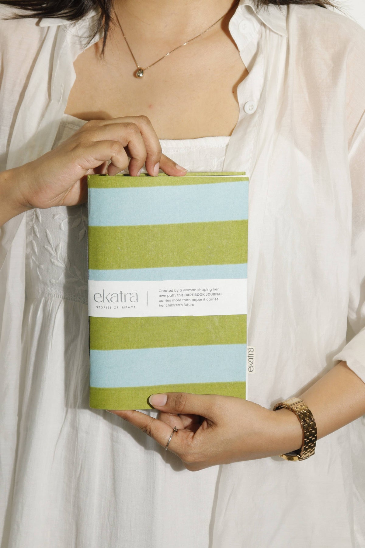 Caderno | Costurado, sem pautas, A5, capas estampadas, ecológico: Floral rosa